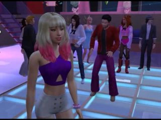 Public And Group Sex At A Disco Porno Game 3D