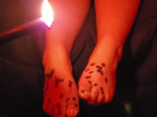 I Love Having Hot Wax Dripped On My Chubby Feet