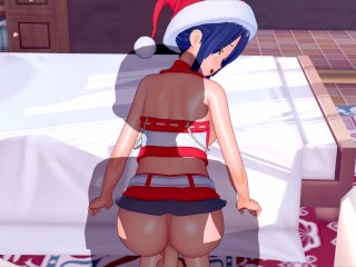 FAIRY TAIL Wendy Marvell_Christmas costume (3D_HENTAI)