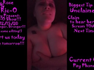 12/15/2020 tHorny Rose & The Rico 2nd Homemade AmateurMovie Huge Cumshot Load BBW_Hotwife Big Tits