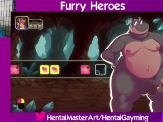 Hung Hippo! Furry Heroes #4 W/Hentaigayming