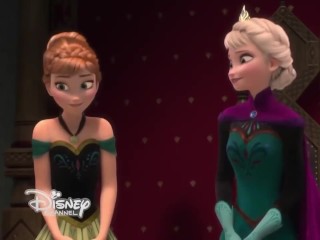 Princess anna and lesbian sex with a big...