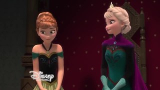 Kink Princess Anna And Lesbian Sex With A Disney Princess With A Large Breasted Woman
