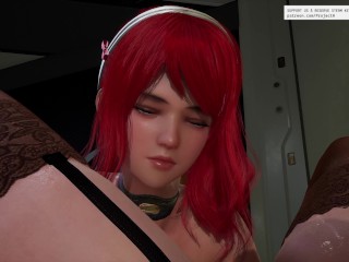 Sweet Lesbian Sex with Dr. Anya [3DHentai, 4K, 60FPS,Uncensored]