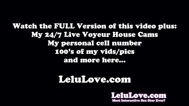 Lelu Love removes YOUR condom during sex to take your creampie in her fertile pussy impregnation 29