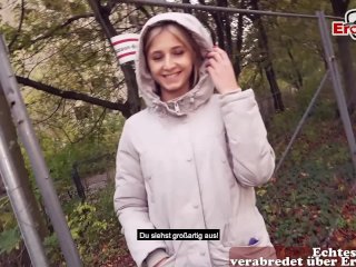 Echtes Date - Normales Mädchen Im Wald Gefickt Beim Ohne Gummi