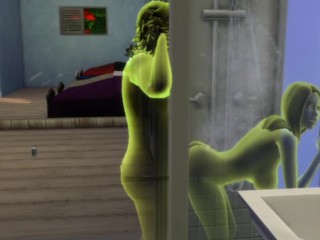 The male member enters thetransparent girl and is seen_in sex sims 4 wicked woohoo