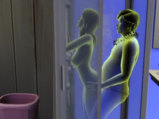 The male member enters the transparent girl and is seen in_sex sims4 wicked woohoo