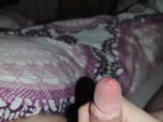I Scratch His Balls with My Sharp, Pointed BlackNails and Rub His_Cock Until_He Cums *cumblast*