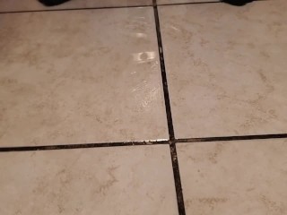 I Cleaned My Floors and Played_In The Dirty Mop Water With My_Ankle Socks