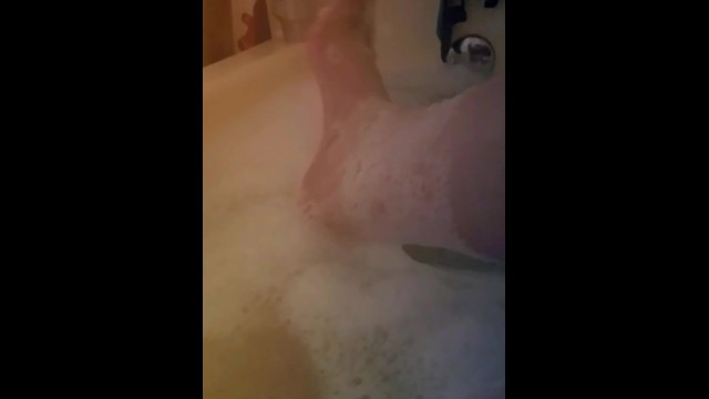 Cleaning my feet