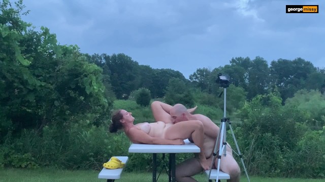 Pussy Licking Outdoor Public - Eating her Pussy on Public Picnic Table - Wanna Watch? Full Nude Outdoors -  Pornhub.com