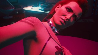 Video Game Porno Game 3D Cyberpunk Sex With A Blonde In Erotic Lingerie