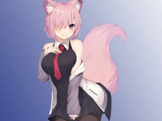 Busty Kitsune Teacher Gets Turned_On After Catching You Drawing Lewd Art InClass!