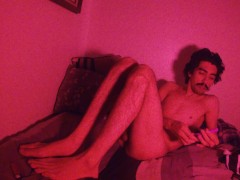 QuestAfterDark ~ Solo male ass play with vibrator