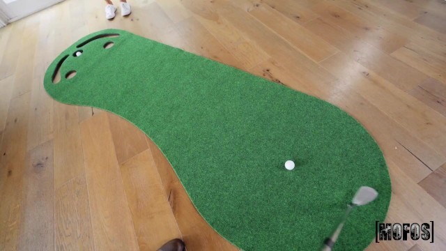 Mofos - Petite Brunette Aila Donovan Gets Bored Of Golf & Rides Her Instructors Big Cock 2