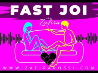 Joi Rapido Fast Joi Con Zafira Dominado Y Obediente Te Masturbarás Conmigo