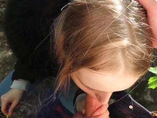 Blowjob To My Stepbrothеr In Public Outdoors. He Cum InMy Mouth_And I Swallowed Everything :)