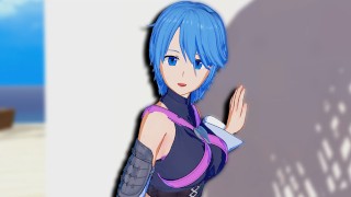 Aqua 3D Hentai Kingdom Hearts