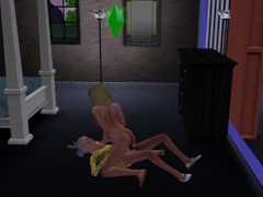 Nanny fucked with grandfather and then with grandmother | sims 3 sex