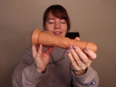 Unboxing - Realistic Thrusting Dildo with Strong Suction Cup and Rotating Beads!