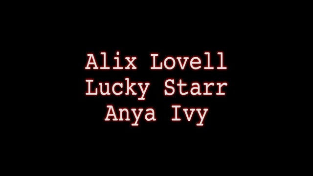 All Girl Pussy Poker With Alix Lovell Lucky Starr  - Alix Lovell, Anya Ivy, Lucky Starr