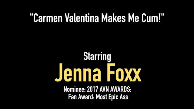 Can You Say Pussy? Jenna Foxx Pussy Fucks Carmen Valentina! - Carmen Valentina