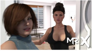 Jerking off with two hot mature women [GAME PORN STORY] # 15
