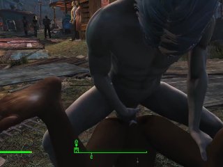 A Porn Adventure Of A Beautiful American Woman In Fallout 4 Porno Game 3D