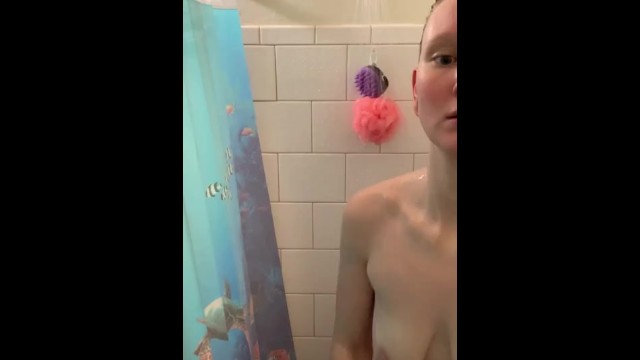 Fit Tall Blonde Milf Fucks Herself and Gets Big Ass and Tits Soapy 48