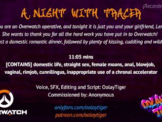 [OVERWATCH] A Night_With Tracer Erotic Audio_Play by Oolay-Tiger