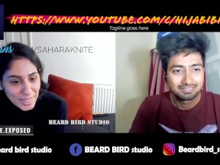 SaharaKnite promo podcast with Beard Bird studio onyoutube/c/HijabiBhabhi