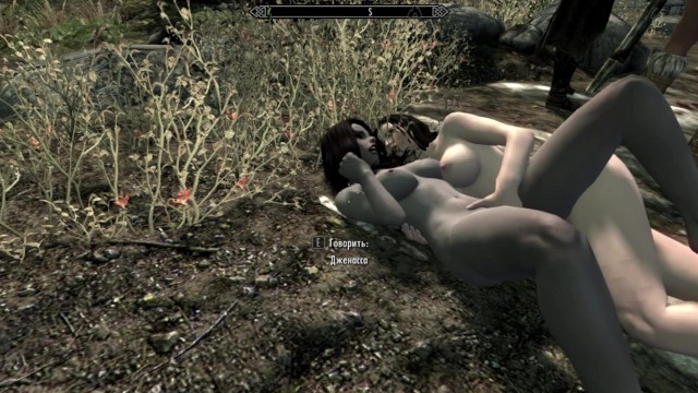Fucked with a muscular man and then sucked it  Skyrim sex