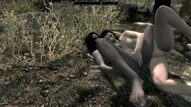 Fucked with a muscular man and then sucked it  Skyrim sex