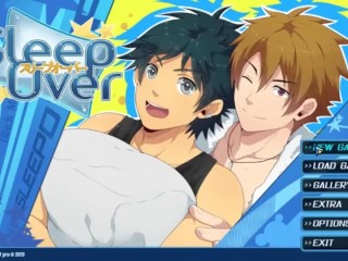 sleepover anime gay porn