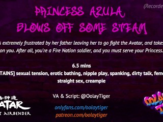 [AVATAR] AzulaBlows Off Some Steam_Erotic Audio Play by Oolay-Tiger
