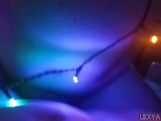 LexyAndCash Fucking_In Christmas Lights Part_2