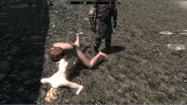 Redhead Lesbian Prostitute and Her Job All Over Skyrim  PC gameplay