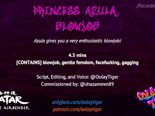 [AVATAR] Princess Azula BlowjobErotic Audio Playby Oolay-Tiger