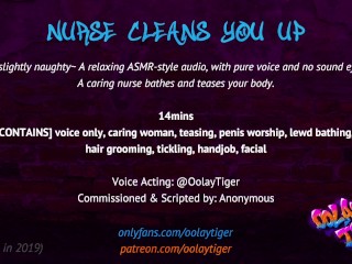 [ASMR] Nurse Cleans You UpErotic Audio Playby Oolay-Tiger