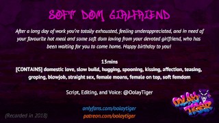 Teasing By Oolay-Tiger Soft Dom Girlfriend Erotic Audio Play