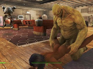 Girl With Huge Tits And A Giant With A Huge Cock Fallout 4 Sex Mod