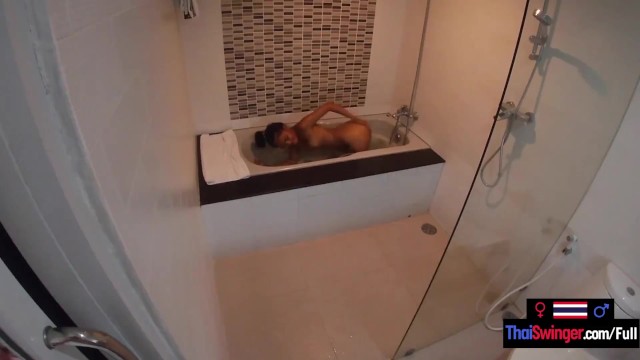Amateur teen couple having sex after a day out in Bangkok Thailand 14