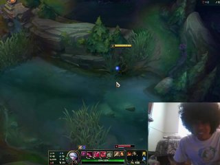 League Streamer Goes Anal After Game