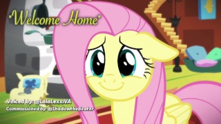 Teen 18 Lalalexxi Performs As The Voice Of The Fluttershy Welcome Home Audio Commission