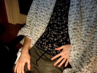 Got horny while thinking about becoming a performer, had to rub one out