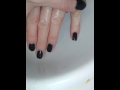 Hand Fetish Oil Massage
