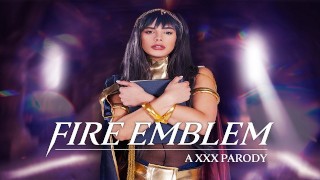 Reverse Cowgirl In The FIRE EMBLEM A XXX Parody Big Tits Babe Starr Plays Tharja Who Cares About Your Dick