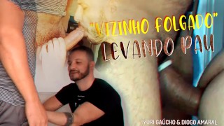 Pornstar Fucks Fan FOLGADO VIZINHO ENTRANDO NA PICA