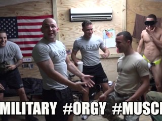 TROOP CANDY - Soldiers Up To Their Usual Gay Shenanigans On Their Time Off